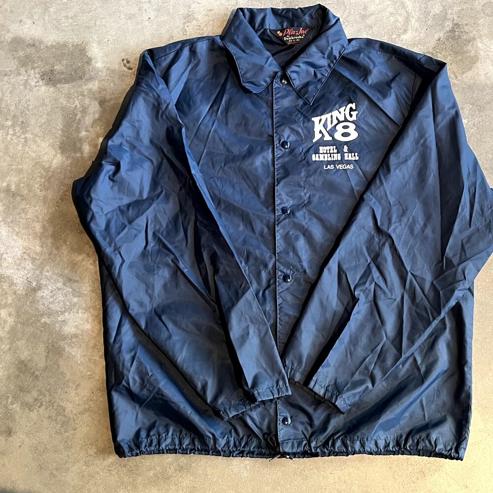 Vintage King 8 Las Vegas Hotel Windbreaker Jacket